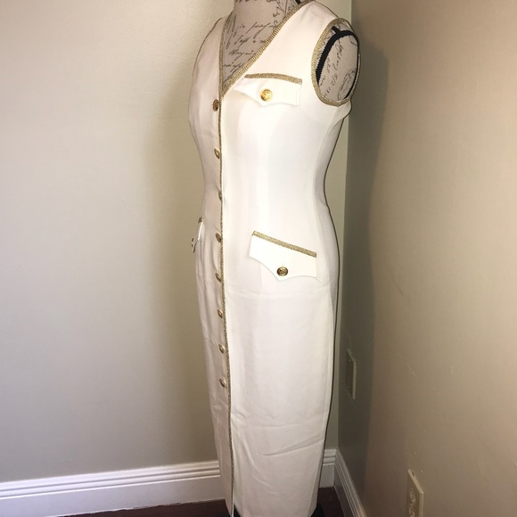 EUC 💛 KENAR DRESS | White Long Dress - Picture 3 of 8